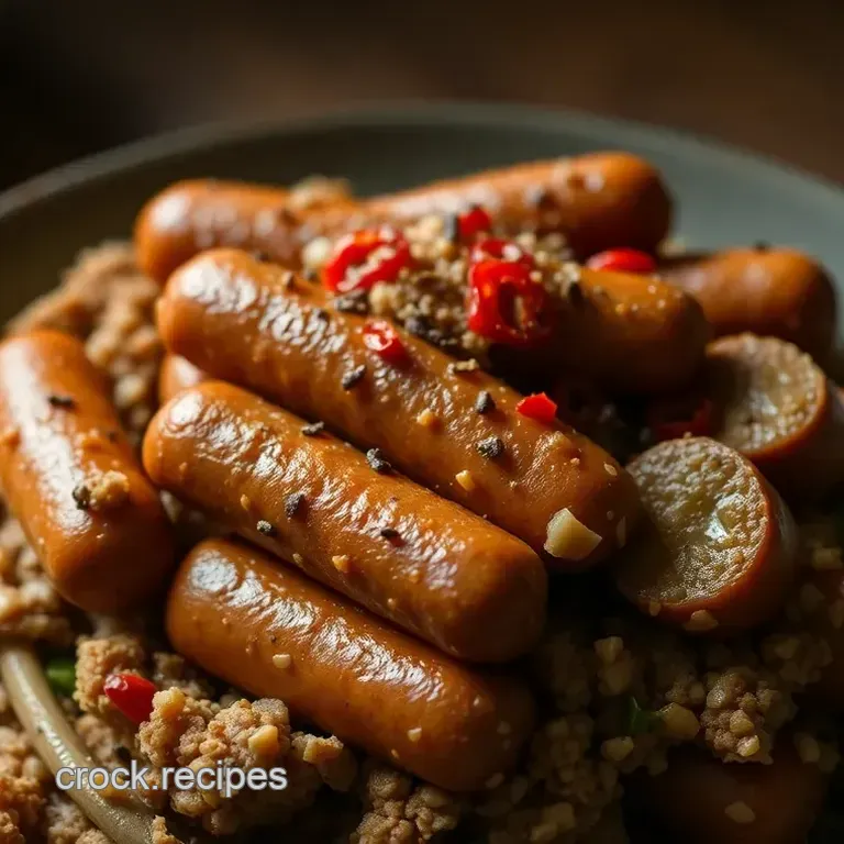Fennel-Infused Homemade Sausage Links