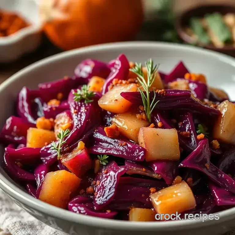 Sautéed Red Cabbage with Warm Spices