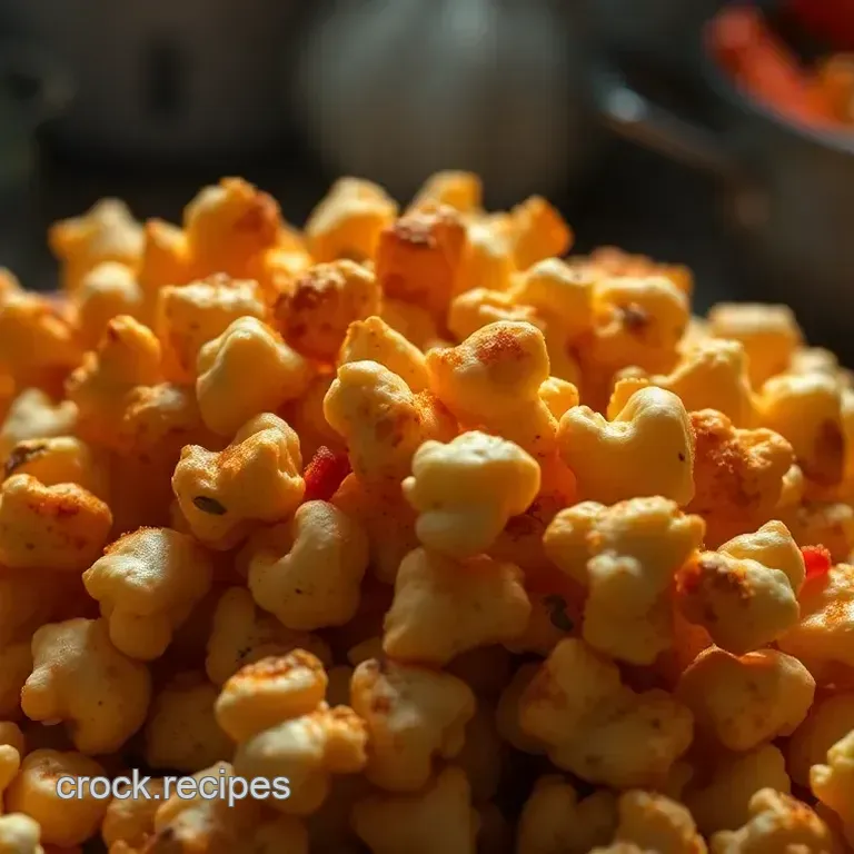 Fiery Flavours: Spicy Popcorn Delight