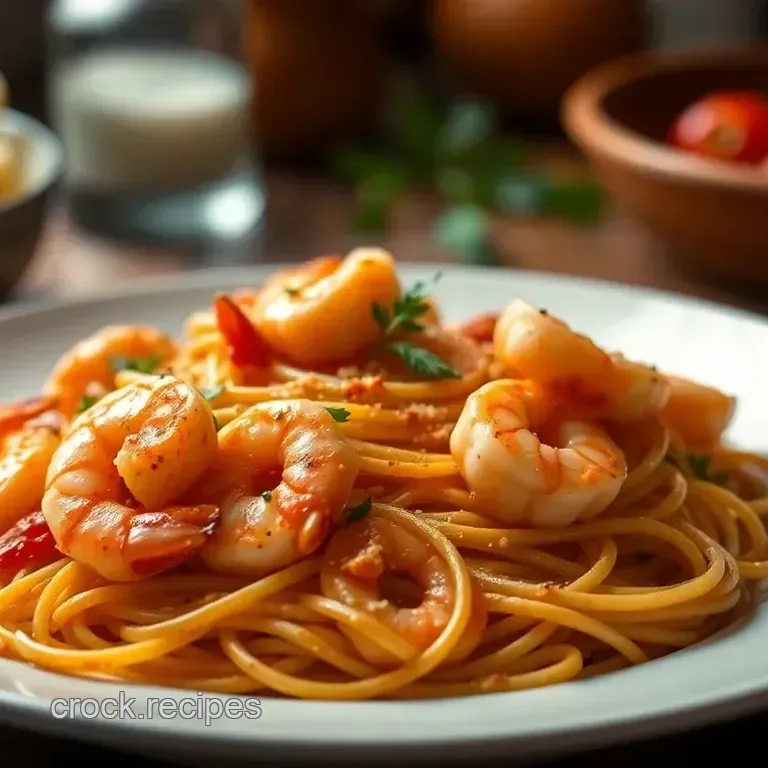 Fiery Shrimp Scampi with Linguine