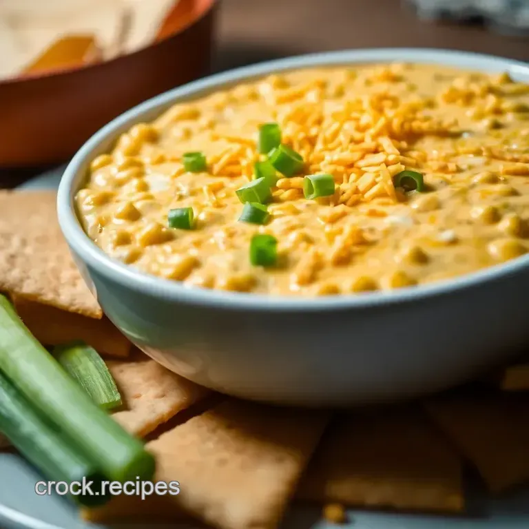Fiesta Corn Dip with Mexicorn Delight presentation
