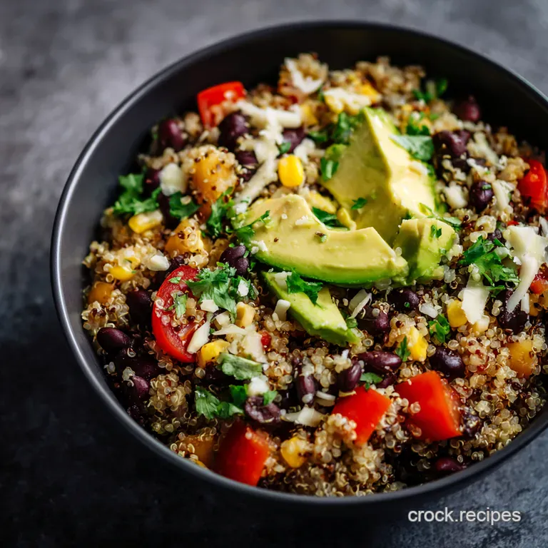 Fiesta Quinoa Bowl A MexicanInspired Delight