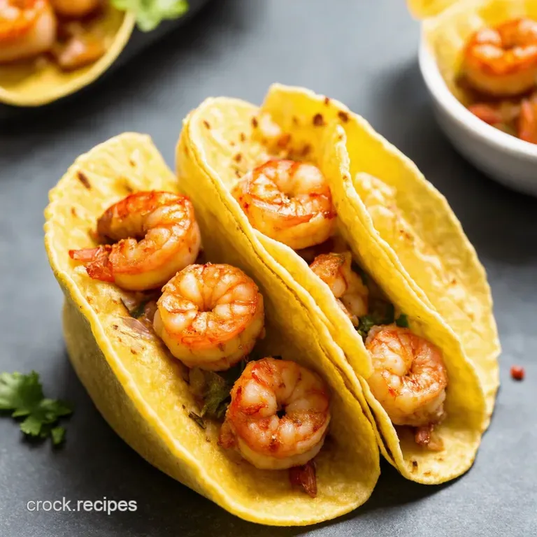 Fiesta Shrimp Tacos with Zesty Homemade Seasoning