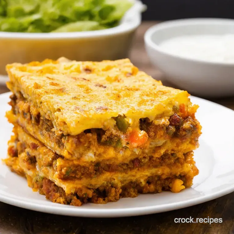 Fiesta Tortilla Stack Taco Casserole Done Right