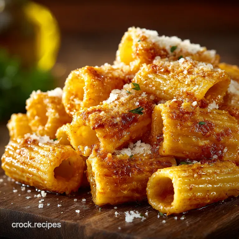 FiveCheese Baked Rigatoni Extravaganza