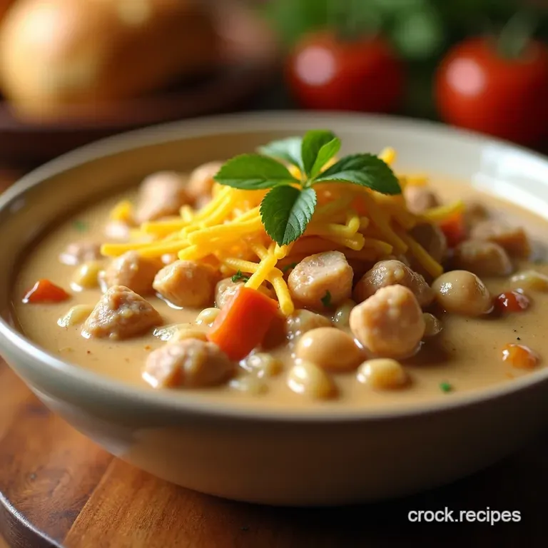 FiveStar LowCarb White Chicken Chili No Beans presentation