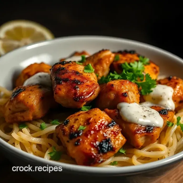 Flame-Broiled Chicken Bowl with Nutritional Sauce