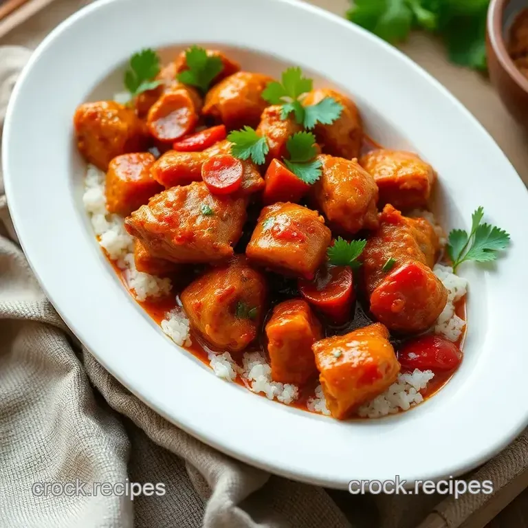 Spicy Chilli Chicken Stir-Fry presentation