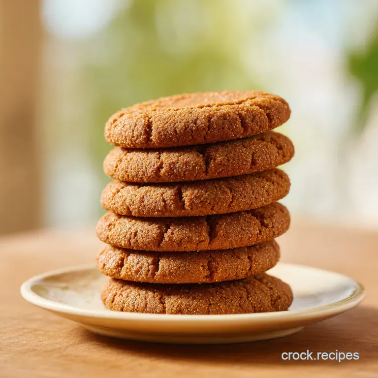 Flourless Peanut Butter Cookies