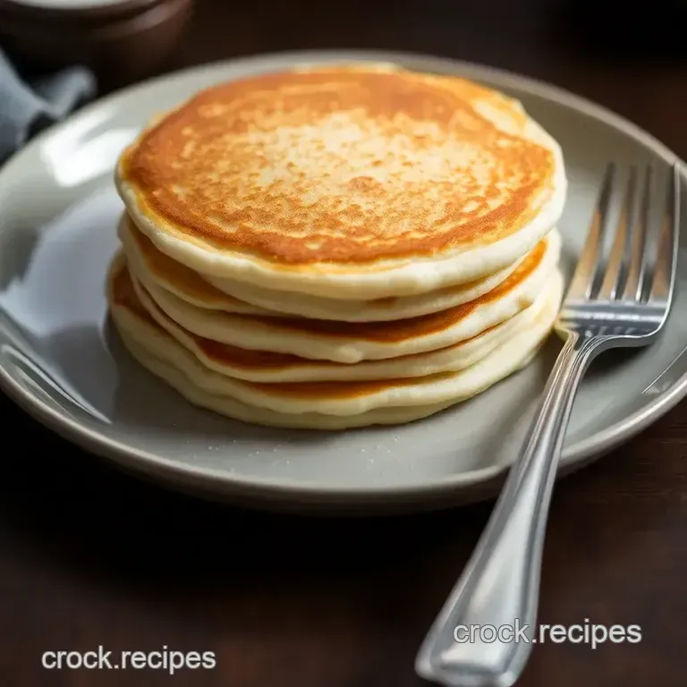 Fluffy Coconut Flour Pancakes (Gluten-Free!) presentation