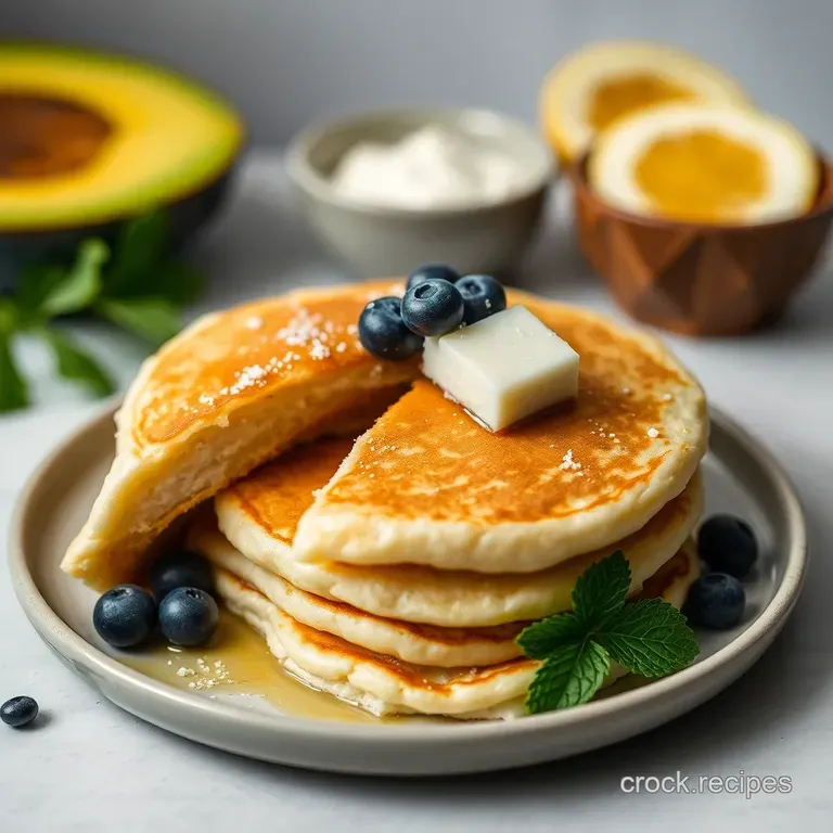 Fluffy Coconut Flour Pancakes