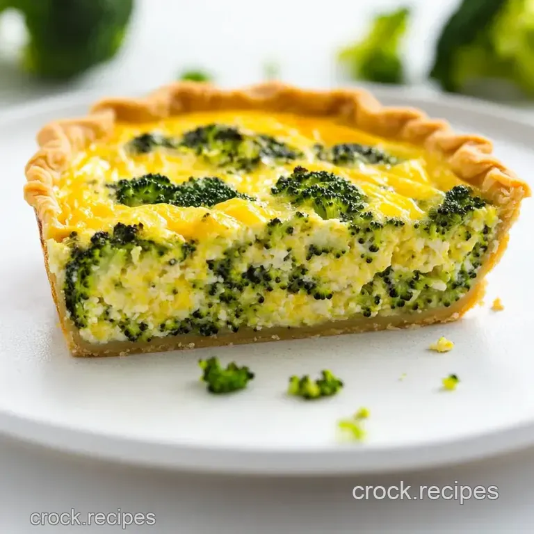 Foolproof Crustless Quiche presentation