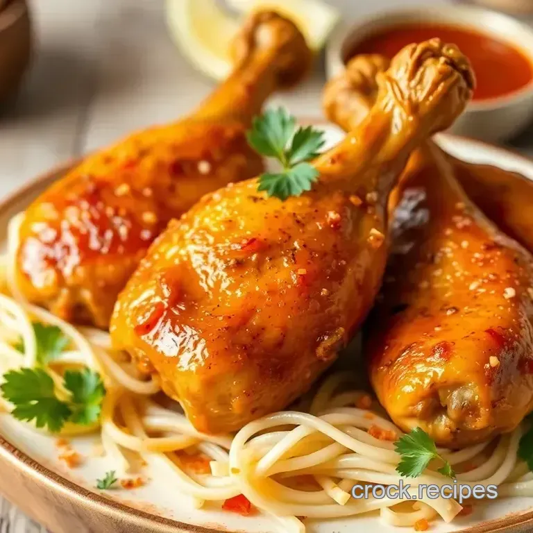 Savory Baked Chicken Drumsticks with Thai Flavors