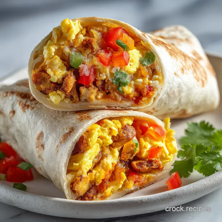 Freezer Breakfast Burritos With Silky Eggs