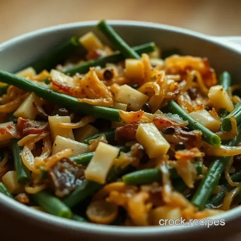 French Onion Green Bean Casserole