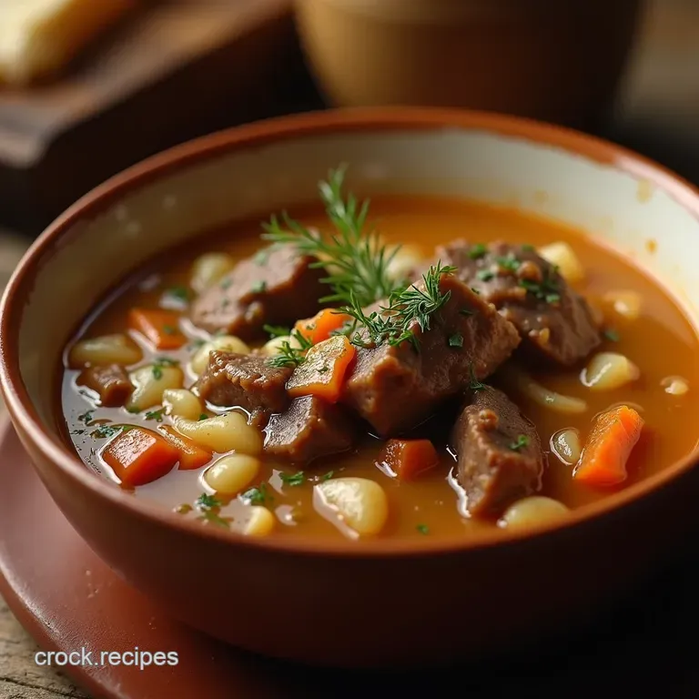 The Ultimate French Onion Beef Short Rib Soup Rich Slowbraised Comfort presentation