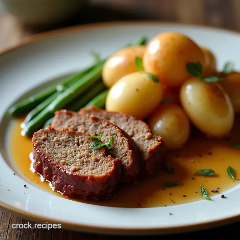 The Ultimate French Onion Meatloaf Caramelised Glory with Truffle Potato Clouds