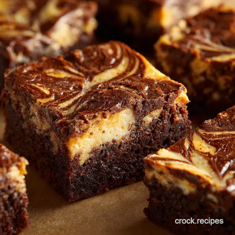 Fudgy Halloween Cream Cheese Swirl Brownies the Midnight Velvet Crinkletop presentation