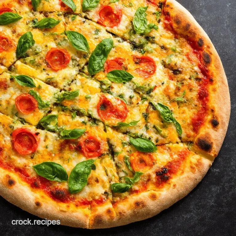 Garden Party Veggie Pizza A Slice of Sunshine