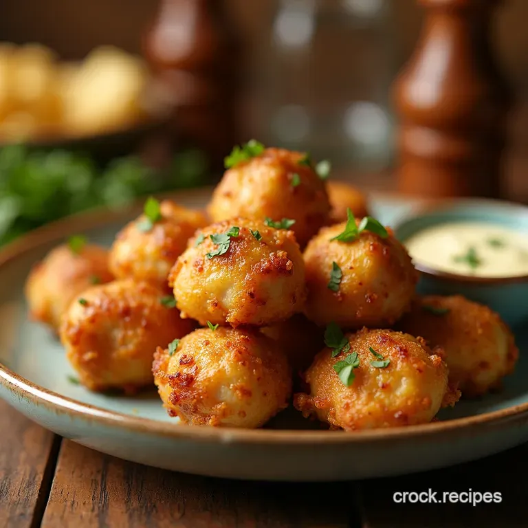 Garlic Butter Chicken Bites the Ultimate Crowdpleaser presentation