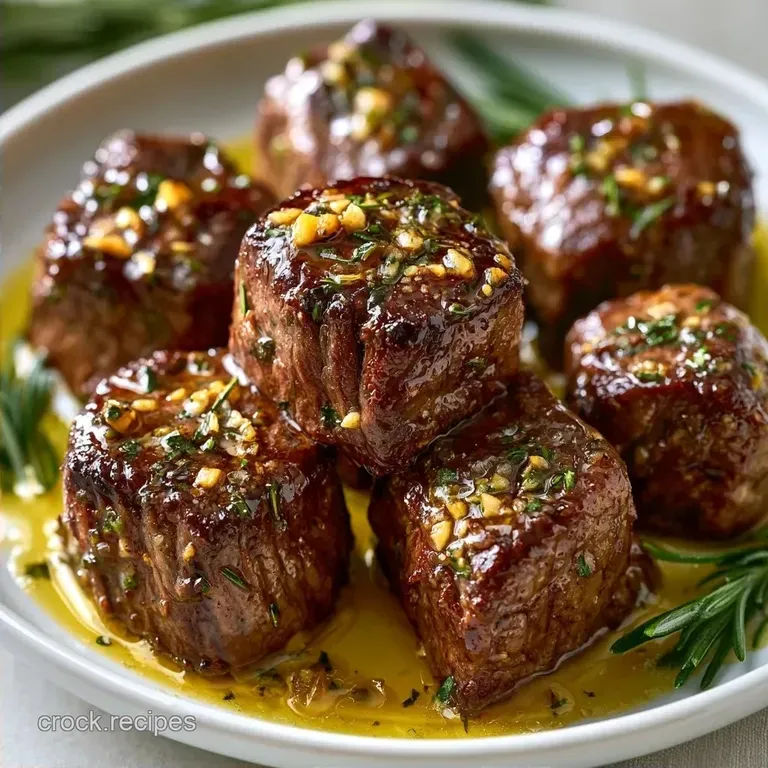 Garlic Butter Steak Bites: Tender and Savory