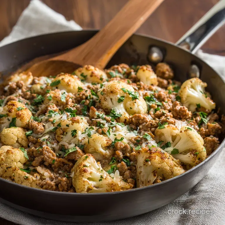 The Weeknight Champion OnePan Garlic Butter Turkey and Cauliflower