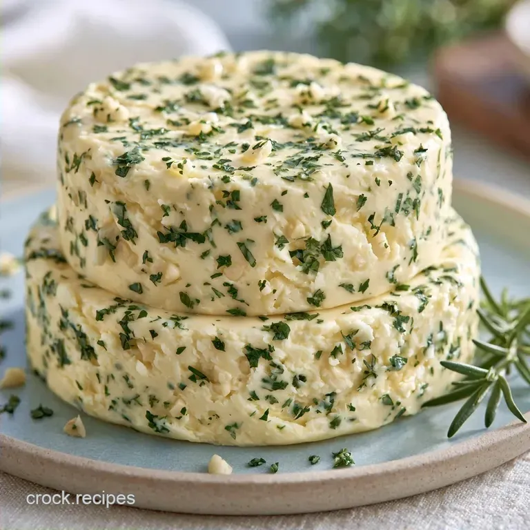 Garlic Herb Steak Butter with Fresh Herbs