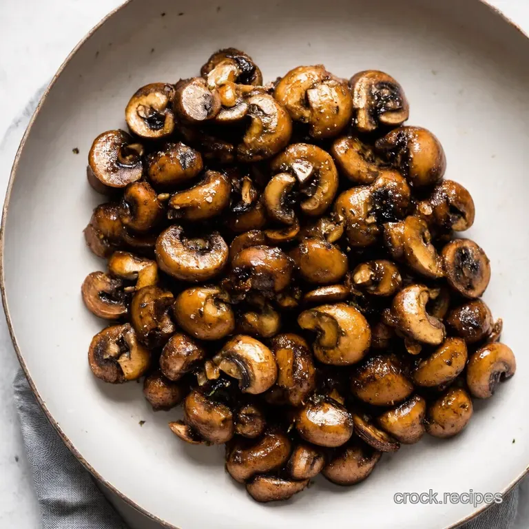 Garlicky Goodness ChefLevel Garlic Butter Roasted Mushrooms