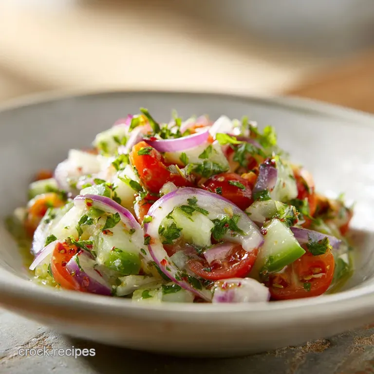 Genius Chopped Salad Recipe with Lemon and Herbs