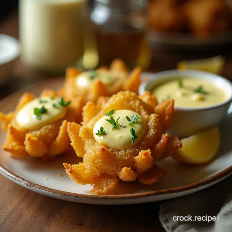Golden Crispy Air Fryer Artichoke Hearts with Zesty Lemon Aioli presentation