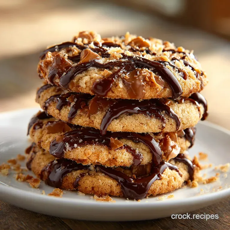 Toffee Cookies: the Ultimate Golden Crunch Drop Cookie Recipe presentation