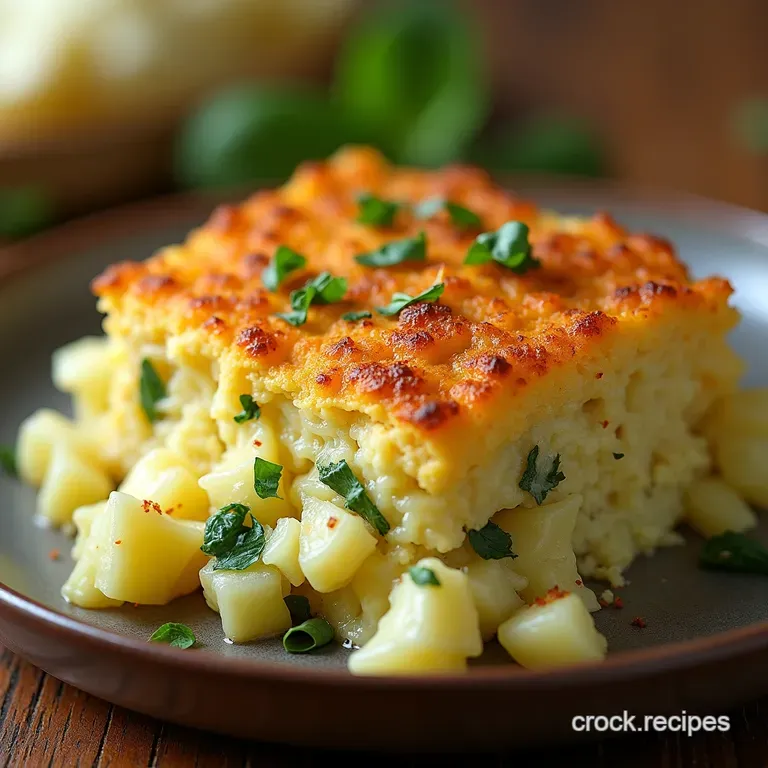 The Golden Crumb Scalloped Cabbage Gratin