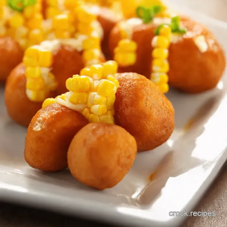 Gourmet Mini Corn Dog Bites
