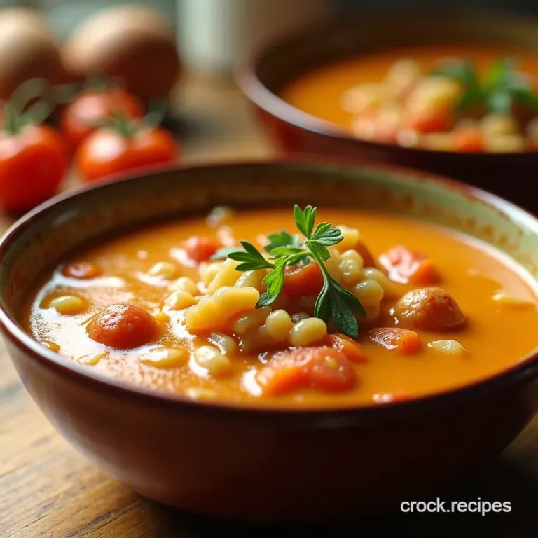 Grandma Elsies Getyouglowing Cabbage Soup presentation