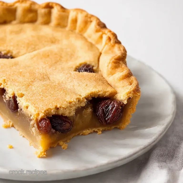 Grannys Gone Gourmet Easy Raisin Pie