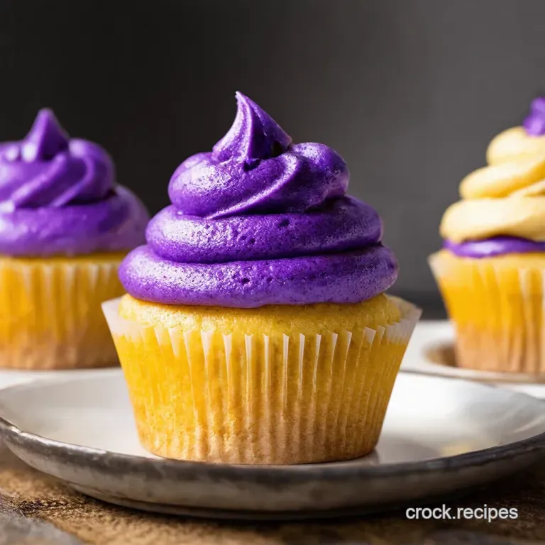 Grape Soda Pop Cupcakes a Blast from the Past presentation