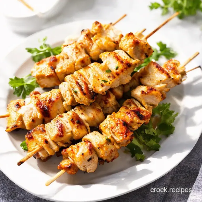 Greek Lemon Herb Chicken Skewers Protein Powerhouse