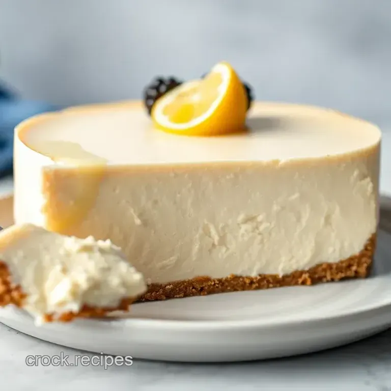 Greek Yogurt Cheesecake with Lemon & Honey