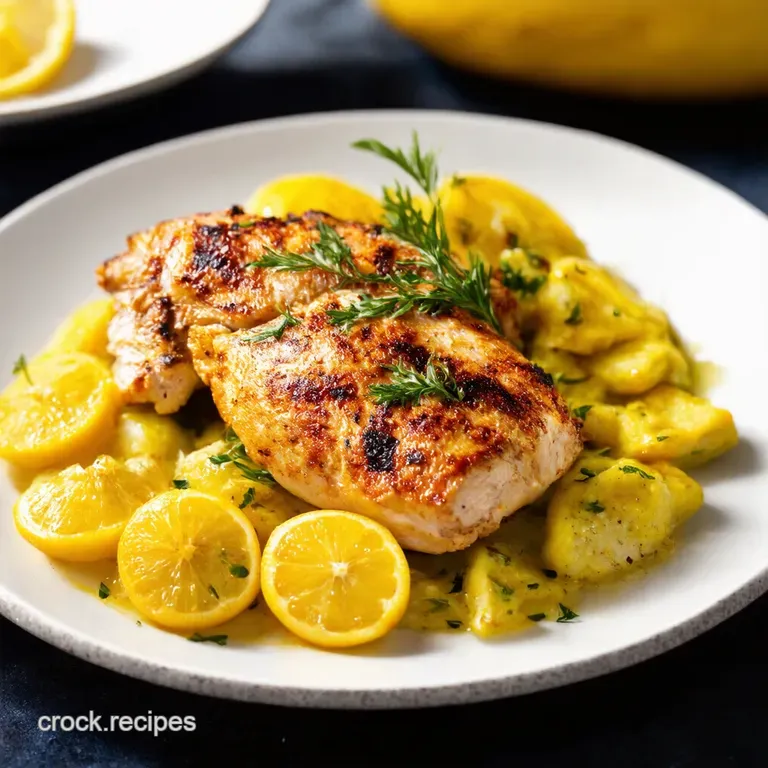 Grilled Lemon Herb Chicken Breasts A Taste of the Mediterranean