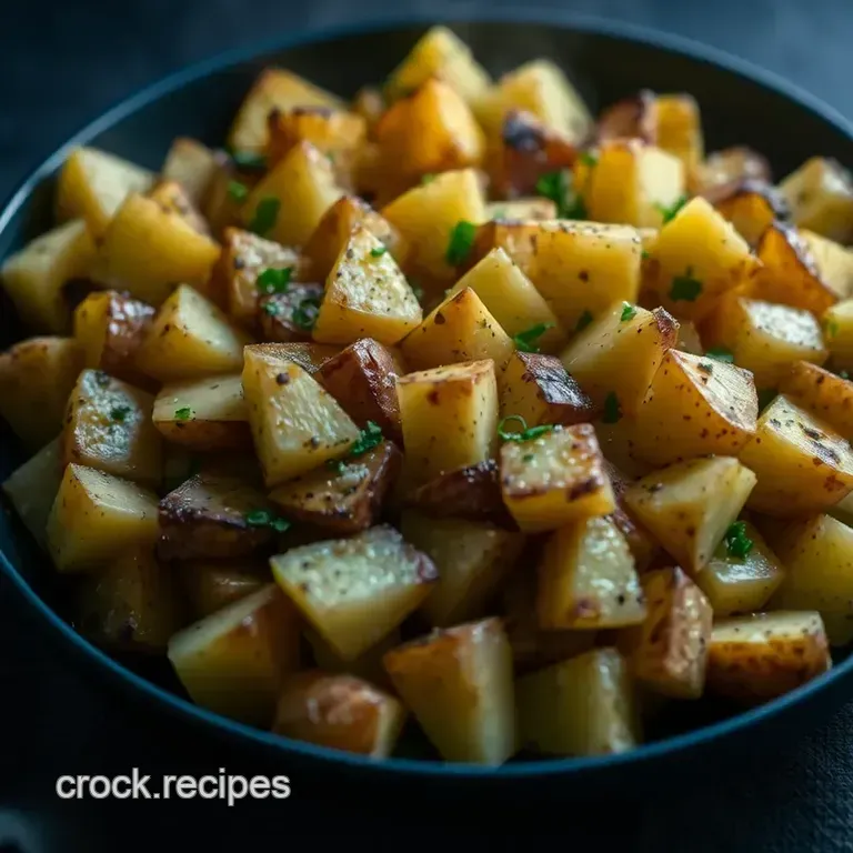 Grilled Potato Salad presentation