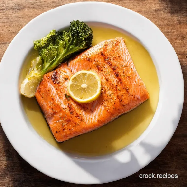 Grilled Salmon with Zesty LemonHerb Butter