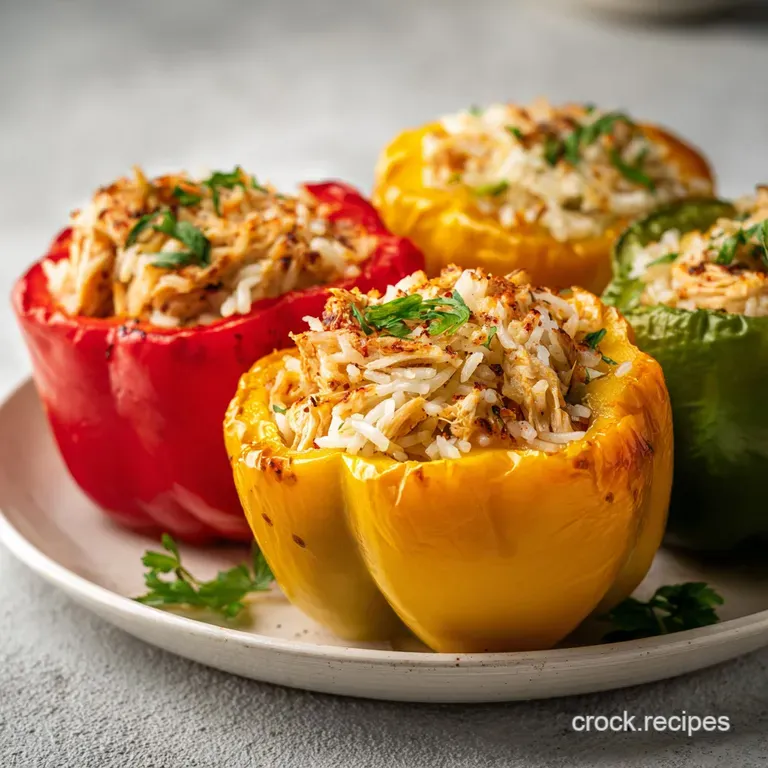 Ground Chicken Stuffed Peppers: Hearty and Savory