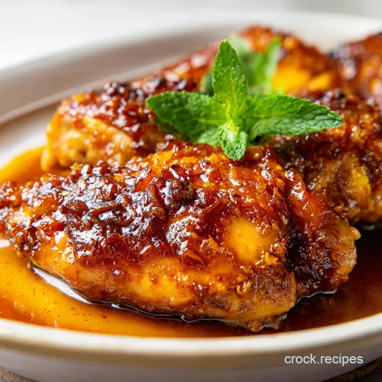 A single serving of juicy Hawaiian chicken and pineapple over rice, garnished with fresh cilantro, in an elegant white bowl.