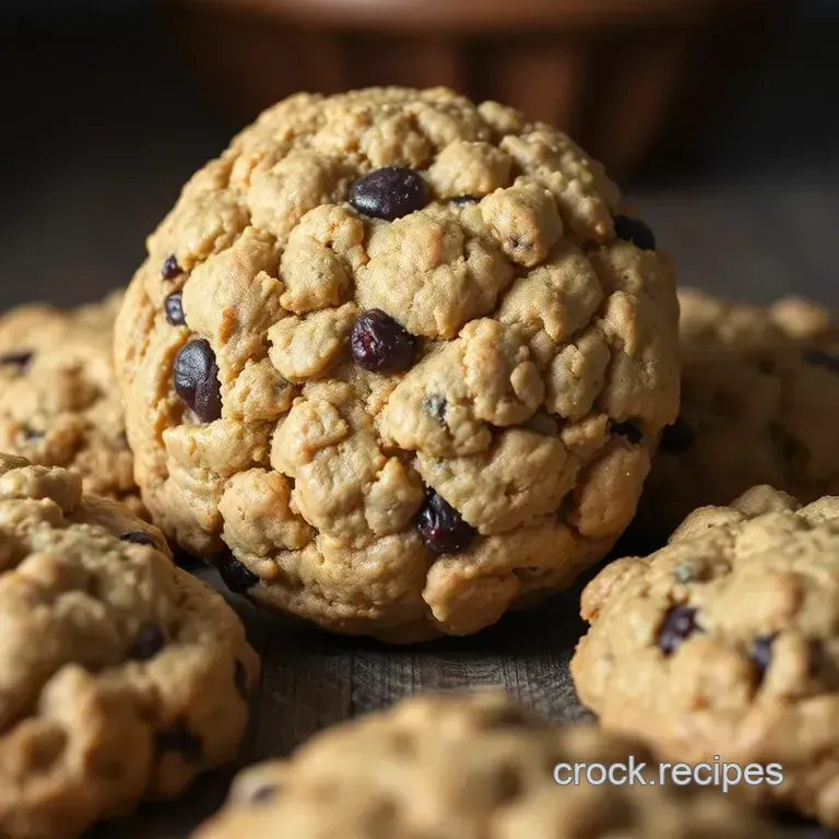 Healthier Oatmeal Raisin Cookies presentation