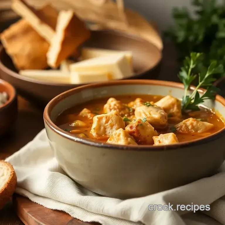Cooked Miso Chicken Comforting Soup