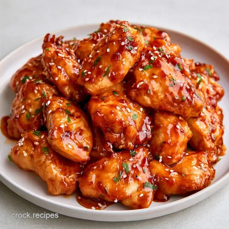 Healthy Slow Cooker Asian Chicken with Honey