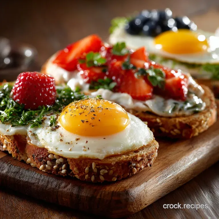 The Morning Trilogy Three Healthy Toast Recipes to Kickstart Your Day
