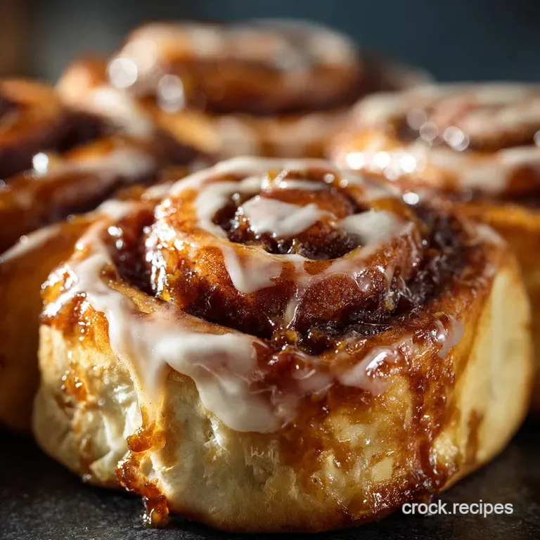 The Hearthside Apple Butter Swirls with Brown SugarCream Cheese Glaze