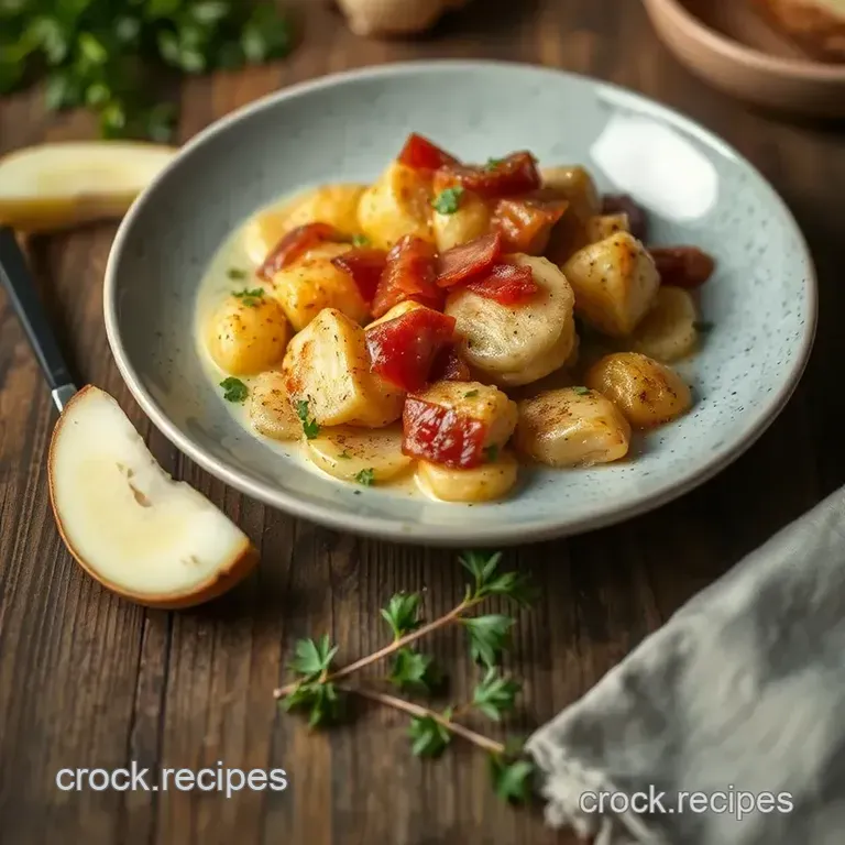 Sautéed Chicken Bacon Potato Delight presentation