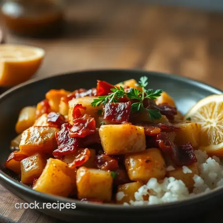 Sautéed Chicken Bacon Potato Delight